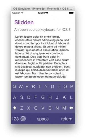 iOS Library For Easily Creating Fully Customizable Keyboards For Use As iOS 8 Keyboard Extensions | iPhone and iPad development | Scoop.it