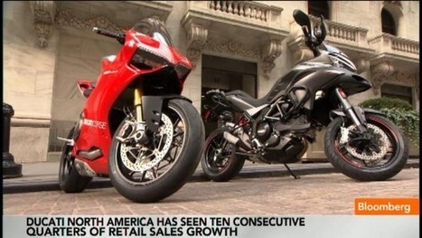 Video | What's Driving Ducati's Success in North America? | Bloomberg.com | Ductalk: What's Up In The World Of Ducati | Scoop.it