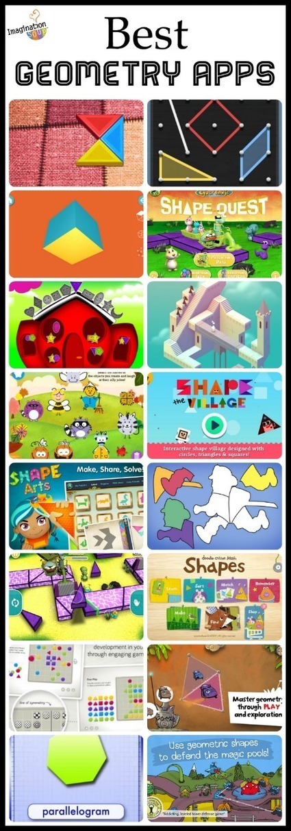Best Geometry Apps for Kids | Math, Technology and UDL:  Closing the Achievement Gap | Scoop.it