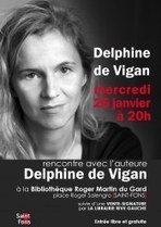 Rencontre avec Delphine de Vigan à la Bibliothèque de Saint-Fons | Libfly | -thécaires | Espace adultes | Scoop.it