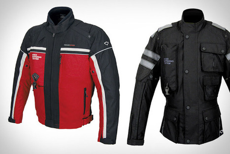 SAFERMOTO MOTORCYCLE AIRBAG JACKETS ~ Grease n Gasoline | Cars | Motorcycles | Gadgets | Scoop.it