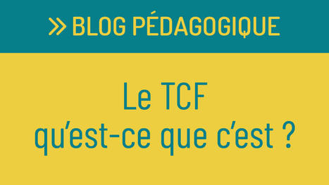 L'examen TCF : qu'est-ce que c'est ? | FLEursdeFLE | Scoop.it