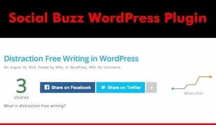 Social Buzz WordPress Plugin with Social Share Graphs | Wordpress-Webdesign | Scoop.it