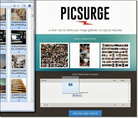 Picsurge: création d'une galerie photo en un glisser déposer | Geeks | Scoop.it