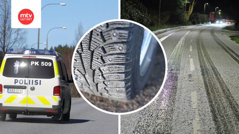 Takatalvi iskee! Rankaiseeko poliisi nasta- tai kes&auml;renkaista? | 1Uutiset - Lukemisen t&auml;hden | Scoop.it