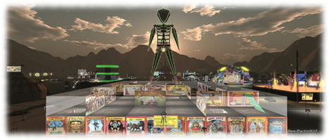 BURN2: A Carnival of Mirrors in Second Life | Second Life Exploring Destinations | Scoop.it