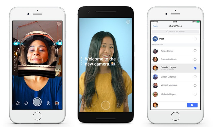Facebook tests Snapchat-style camera special effects with ephemeral sharing | Médias sociaux : Conseils, Astuces et stratégies | Scoop.it