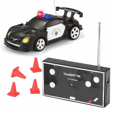 rc police car with lights and siren for sale