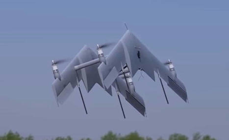 Un drone avec deux ailes qui peut voler dans des conditions extrêmes - Futura Sciences | Pour innover en agriculture | Scoop.it