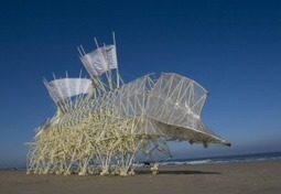 Vidéos du vendredi : Ces fascinantes sculptures qui marchent sur la plage - L'actualité | Landart, art environnemental | Scoop.it