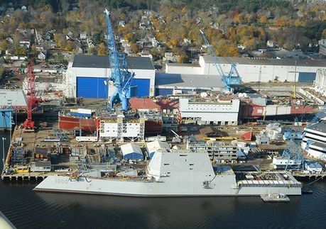 La construction du destroyer tête de série DDG-1000 USS Zumwalt touche à sa fin | Newsletter navale | Scoop.it