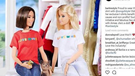 ‘Love Wins,’ says Barbie’s new T-shirt. ‘Wonderful!’ say many in the LGBT community | PinkieB.com | LGBTQ+ Life | Scoop.it