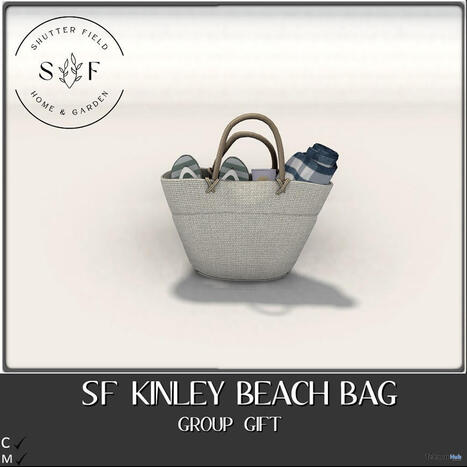 Kinley Beach Bag April 2026 Group Gift by Shutter Field | Teleport Hub - Second Life Freebies | Second Life Freebies | Scoop.it