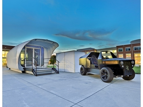 Une maison et une voiture imprimées en 3D fonctionnent comme une seule entité | Veille sur les technologies d'impression 3D | Scoop.it