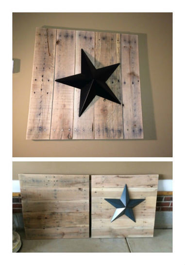 Pallet Wall Star | 1001 Pallets ideas ! | Scoop.it