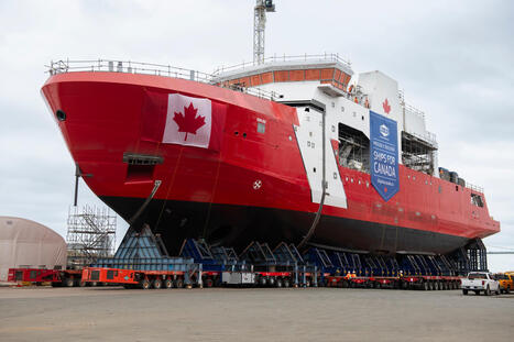 Irving achève l’assemblage du premier patrouilleur arctique de la Garde-côte canadienne | DEFENSE NEWS | Scoop.it