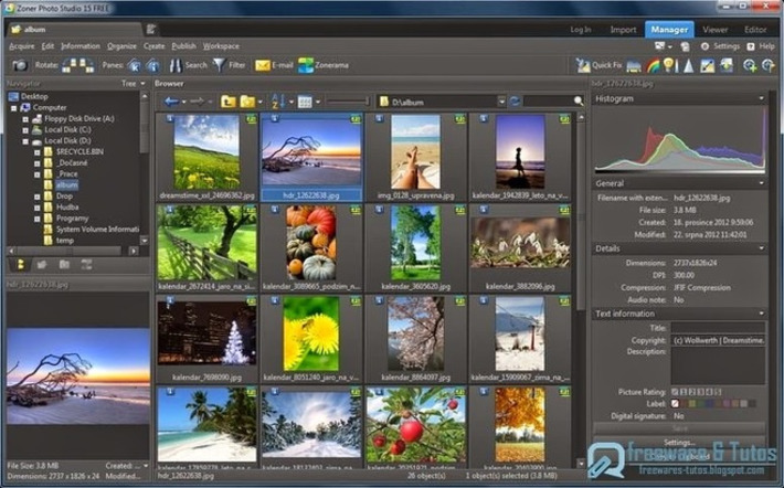 Zoner Photo Studio : un logiciel gratuit pour gérer et éditer ses photos | TIC, TICE et IA mais... en français | Scoop.it