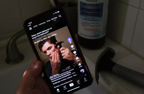 M&acirc;choires carr&eacute;es, st&eacute;ro&iuml;des, coups de marteau... Qu&rsquo;est-ce que le &laquo;looksmaxxing&raquo;, cette tendance masculiniste qui cartonne sur TikTok ? | Famille et sexualit&eacute; | Scoop.it