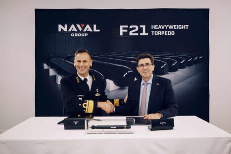 Dutch MoD and Naval Group Ink F21 Torpedo Procurement Contract | DEFENSE NEWS | Scoop.it