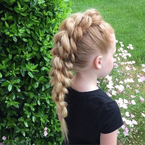 Acconciature Per Bambina Con Capelli Lunghi G