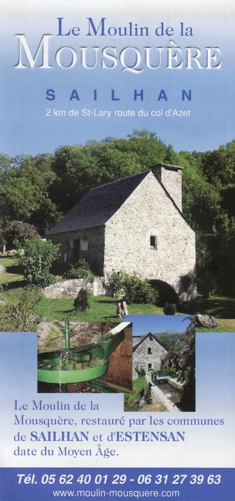 A partir du 14 juillet, visites commentées du moulin de la Mousquère | Vallées d'Aure & Louron - Pyrénées | Scoop.it