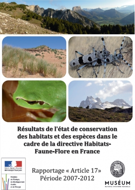 Résultats de l’état de conservation des habitats et des espèces dans le cadre de la directive Habitats-Faune-Flore en France | EntomoNews | Scoop.it