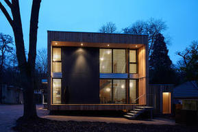 [inspiration] Maison cube en bois bioclimatique | KILUVU | Scoop.it