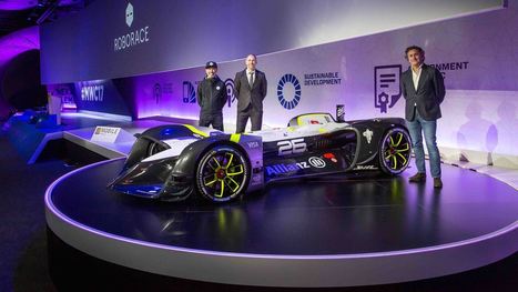 Roborace reveal first driverless electric race car – Formula E | e.cloud | Scoop.it