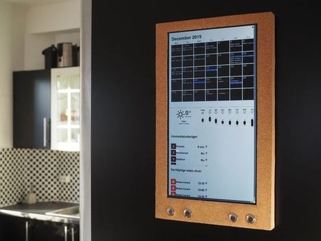 Raspberry Pi: Wall Mounted Calender and Notification Center - All | Home Automation | Scoop.it