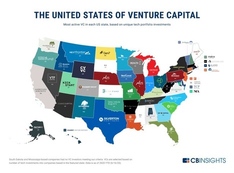 The United States Of Venture Capital: The Most Active VC In Each State - CB Insights | Corporate governance - Vigil | Scoop.it
