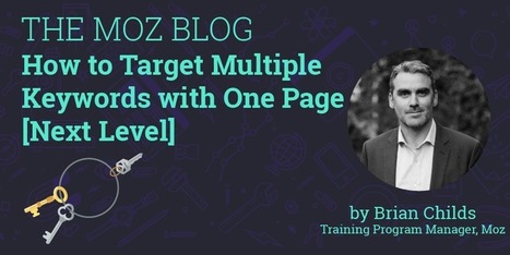 How to Target Multiple Keywords with One Page - Next Level | digital marketing strategy | Scoop.it