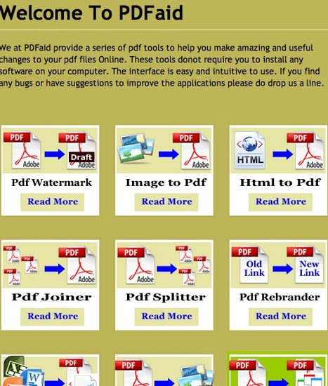 Pdf Tools Online - Watermark and Pdf Conversion | Digital Delights for Learners | Scoop.it