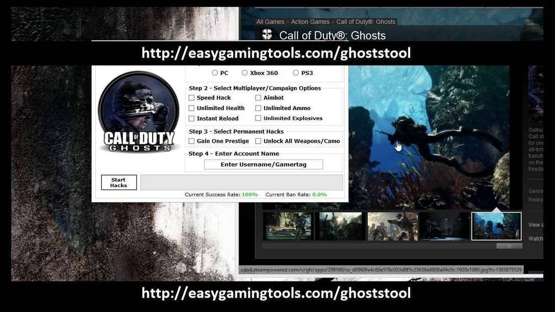 Call of Duty Ghosts Hack Tool, Prestige Hack, A... - 