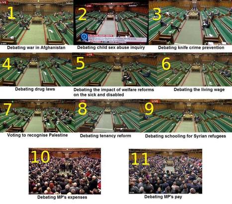 Affluences disparates au parlement anglais, quelques photos | EXPLORATION | Scoop.it