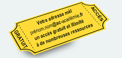 Petit Récapitulatif des ressources, gratuites & accessibles #AvecMonAdresseMelAcademiqueJaccedeA | TUICnumérique | Scoop.it