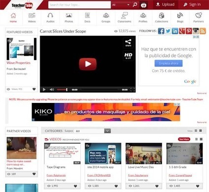 TeacherTube: vídeos y archivos educativos - Educación 3.0 | E-Learning-Inclusivo (Mashup) | Scoop.it