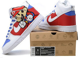 nike dunk mario