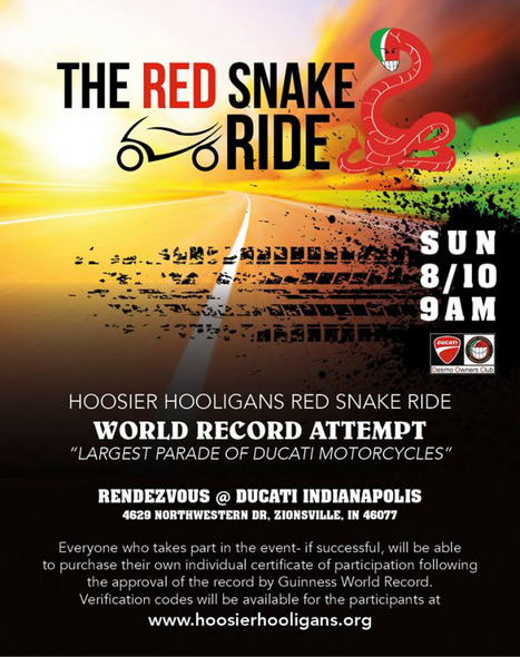 Ducati Parade Guinness Record Attempt, IndyGP | Ductalk: What's Up In The World Of Ducati | Scoop.it
