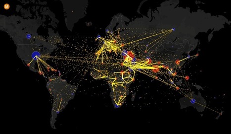 The world's movement of people - in one map | Stage 4 Interconnections | Scoop.it
