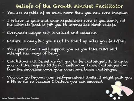 Being a Growth Mindset Facilitator | 21st Century Learning and Teaching | Scoop.it