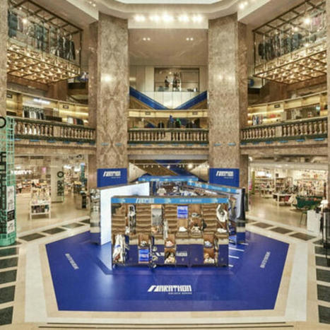 Tour d'horizon des pop-up dans les grands magasins parisiens | Pop-up stores | Scoop.it