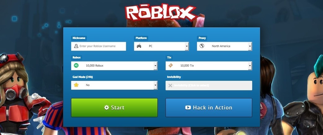 roblox hack account website