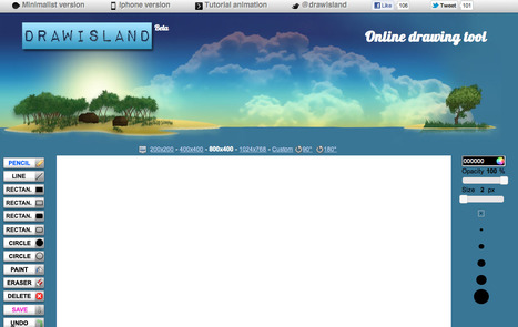Drawing tool - DrawIsland | Learning Tools | Scoop.it