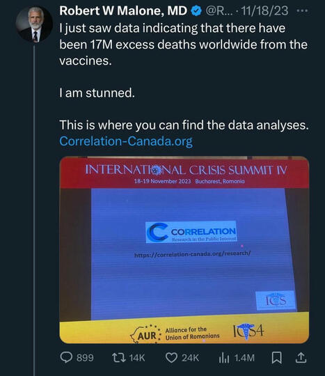 Robert Malone, one of RFK Jr’s ACIP appointees, has claimed: | Andrea C. Love, Ph.D. | Hésitations Vaccinales: Observatoire HESIVAXs | Scoop.it