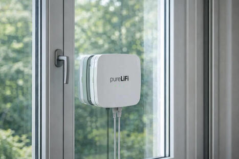 pureLiFi Bridge XC Flex delivers gigabit broadband internet through windows (made of glass) - CNX Software | Embedded Systems News | Scoop.it