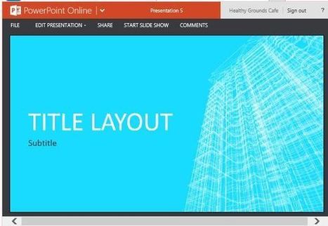 Free Business Wireframe Building Template For PowerPoint Online | PowerPoint Presentation | PowerPoint presentations and PPT templates | Scoop.it
