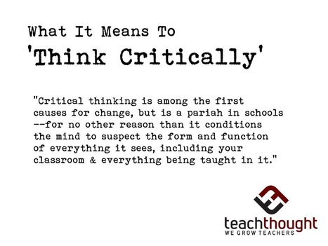 critical and creative thinking skills