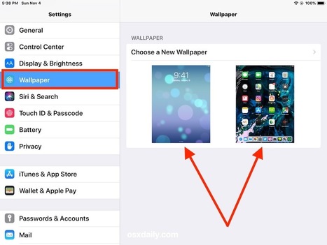How to Stop Wallpaper Moving Around on iPhone and iPad | Mac Tech Support | Scoop.it