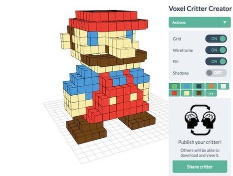 Voxel Builder, para crear nuestras figuras en 3D | LabTIC - Tecnología y Educación | Scoop.it