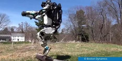 Autonomer Roboter joggt und springt über Baumstamm | #BostonDynamics #Robots #ROBOTICS #STEM  | 21st Century Innovative Technologies and Developments as also discoveries, curiosity ( insolite)... | Scoop.it